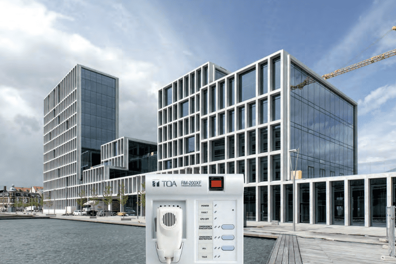 Sécurisé par TOA, le siège social Bestseller à Aarhus (Danemark)
se compose de six bâtiments avec au total 21 500 m² accueillant
800 employés. © TOA