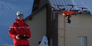 Le drone H520 contribue à la formation des sapeurs-pompiers
de l'Ecole d’application de sécurité civile de Valabre (EcASC).
© Yuneec