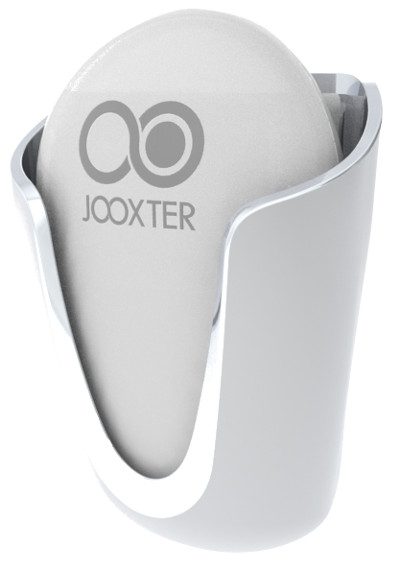 La balise communique en Bluetooth
Low Energy. © Jooxter