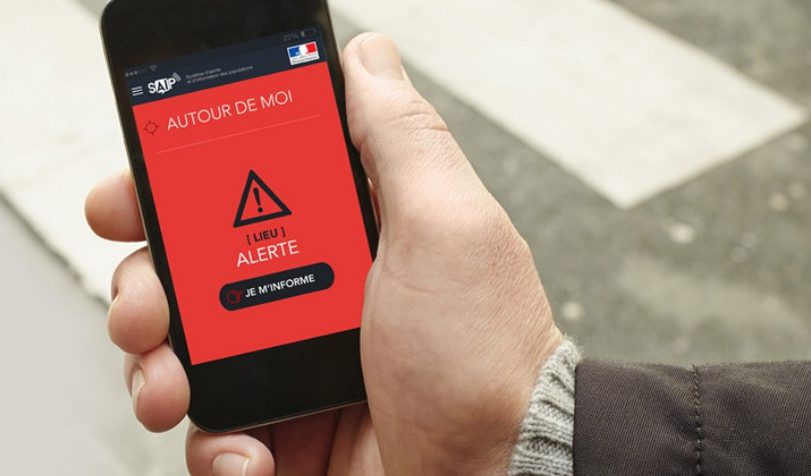 L’application mobile d’alerte SAIP vient d’être abandonnée
par le gouvernement. © D.R.