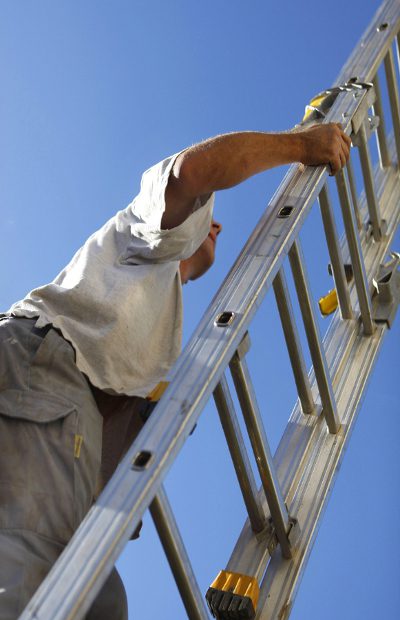 Dans le bâtiment, les chutes sont l'une des priorités
d'action de la Cnamts pour ces prochaines années.
© Phovoir