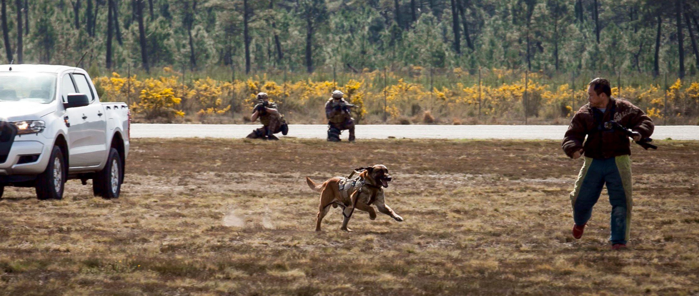 Organisation de démonstrations grandeur nature
et de tests du matériel en conditions réelles.
© Cercle de l’Arbalète