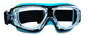 Cette lunette masque est adaptée à la vue du porteur