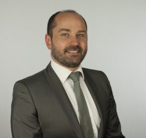 Photo de Cyrille Becker, le directeur général Europe de Genetec.