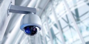 Caméra de vidéosurveillance extérieure Spie.