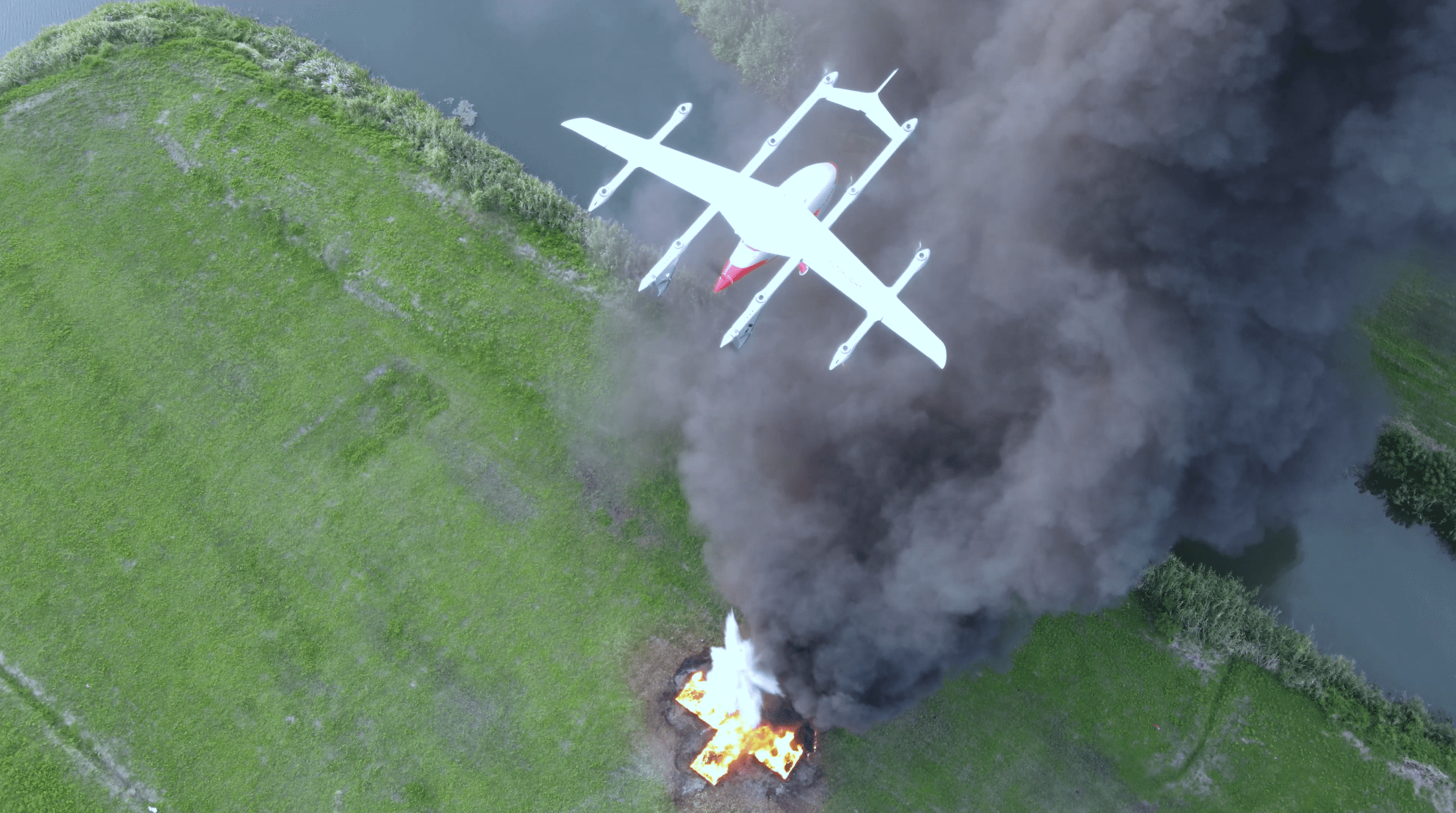 Un drone bombardier à eau pour éteindre les feux de forêt